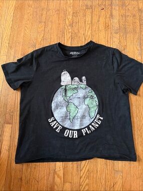 Peanuts “Save Our Earth” Graphic Tee